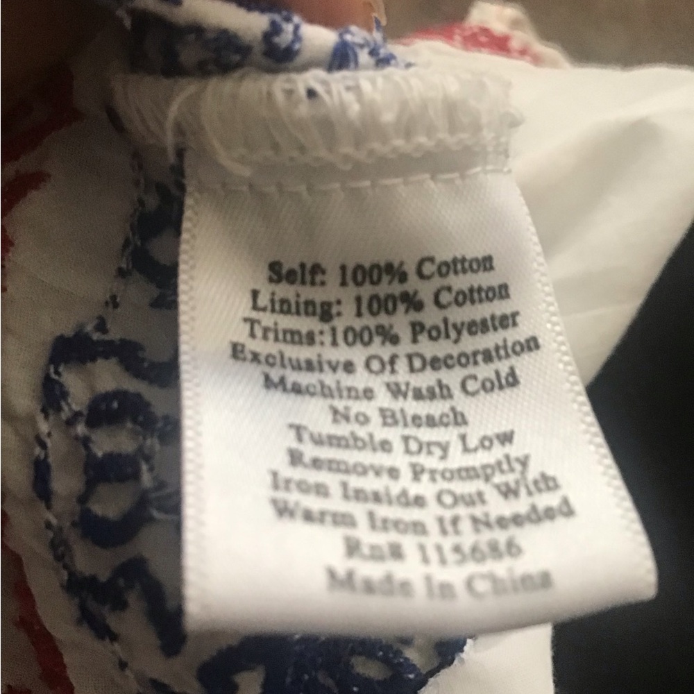 3J Workshop Johnny Was Embroidered Dress White Floral Small - Picture 12 of 12